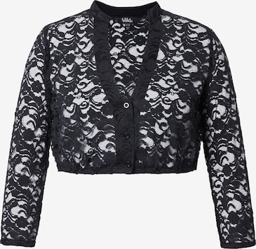 Ulla Popken Blouse in Zwart: voorkant