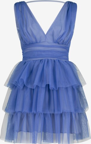 Nicowa Cocktail Dress in Blue: front