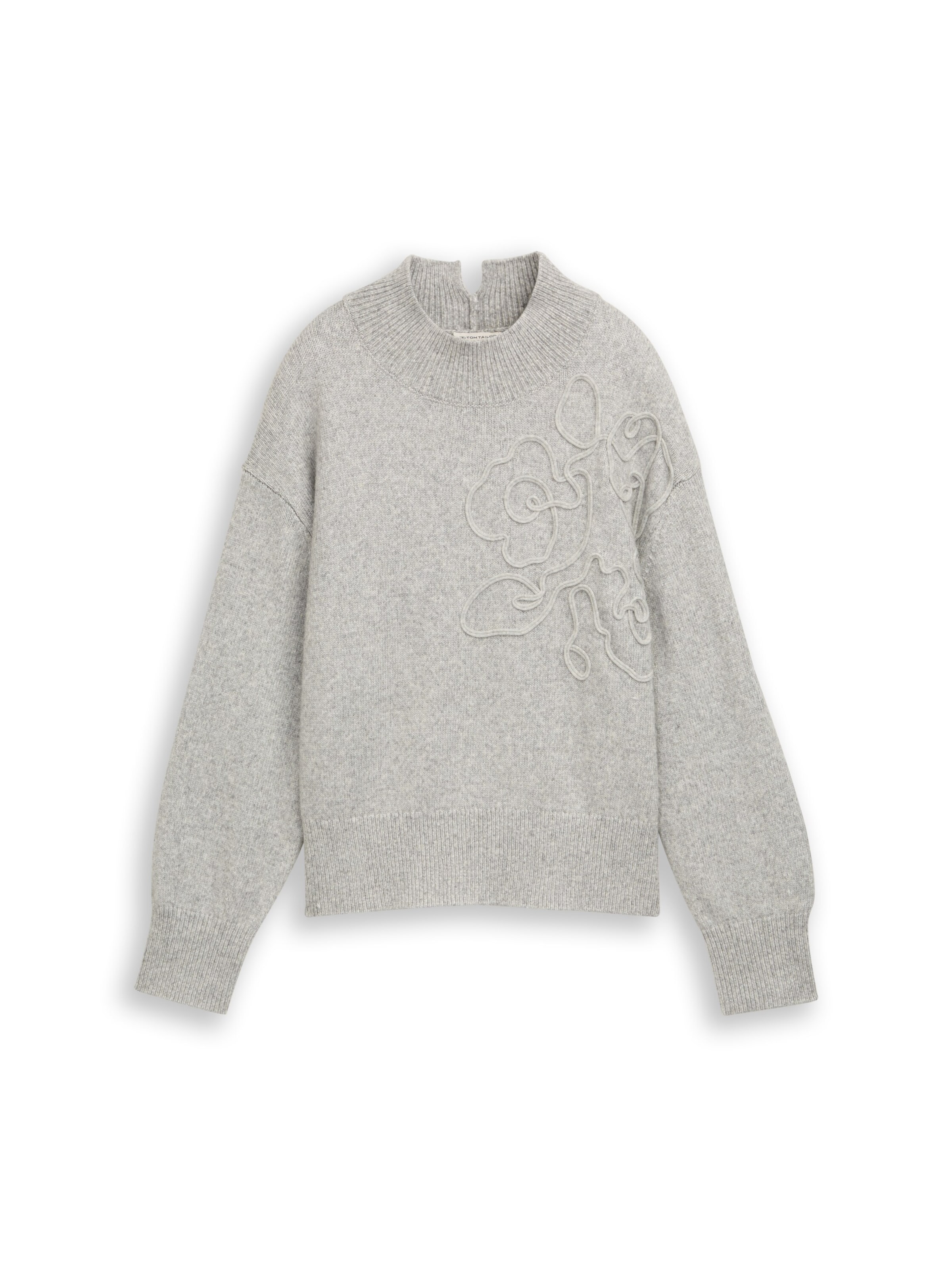 Pullover di TOM TAILOR in grigio: frontale
