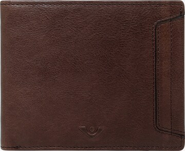 VOi Wallet 'Dakota' in Brown: front