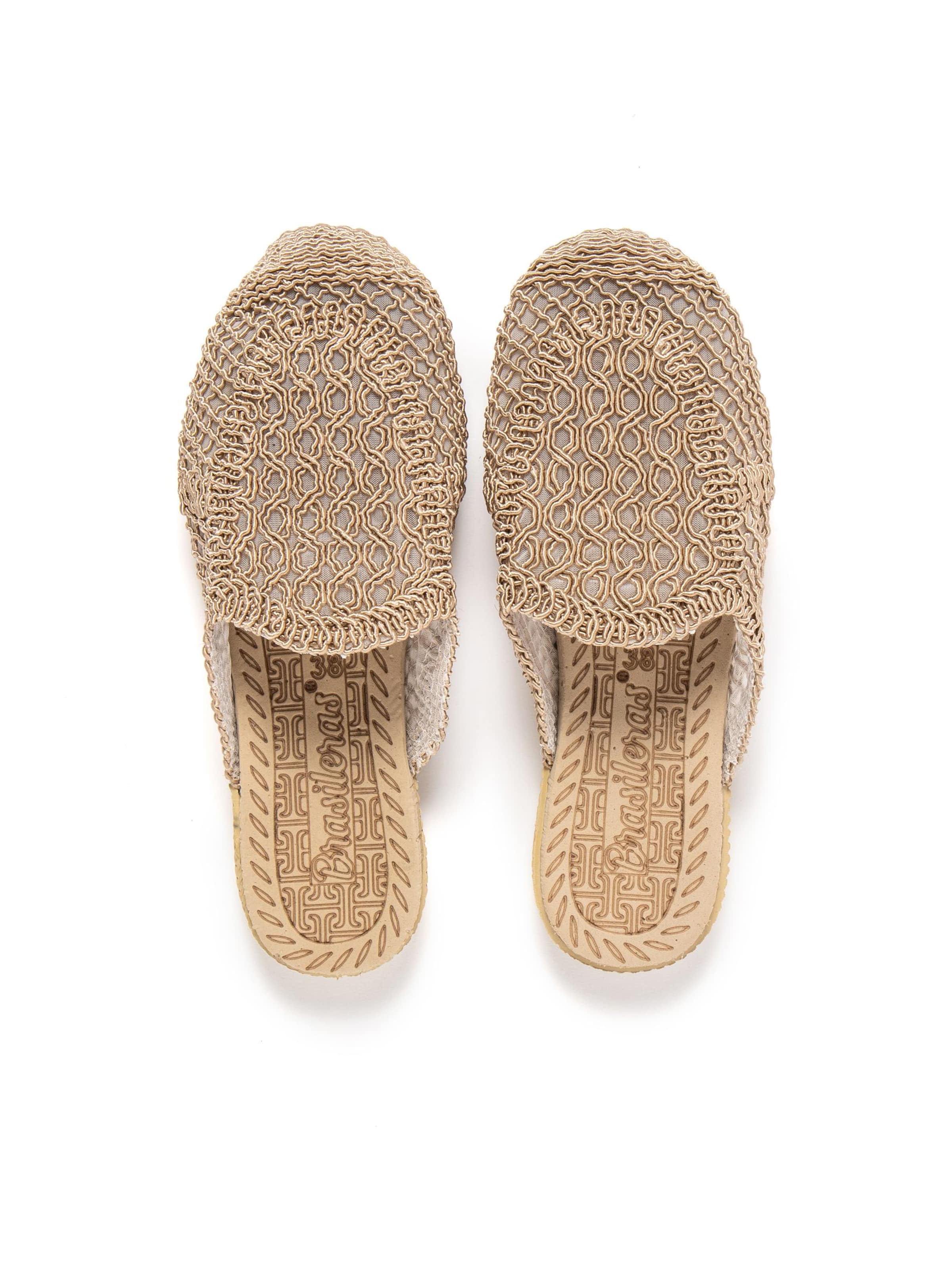 Brasileras Slipper 'Suna' in Brown