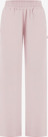 Pantalon Smilodox en rose : devant