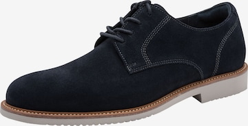 Tamaris Schnürschuh in Blau: Vorderseite