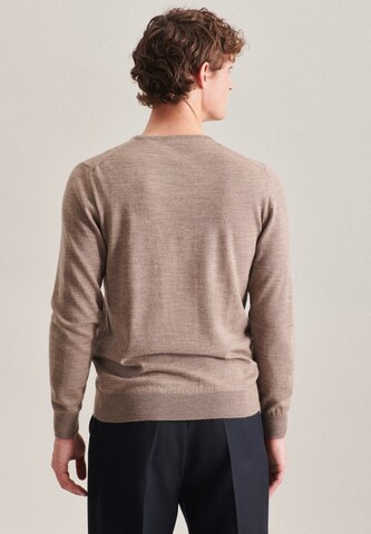 Pull-over SEIDENSTICKER en marron