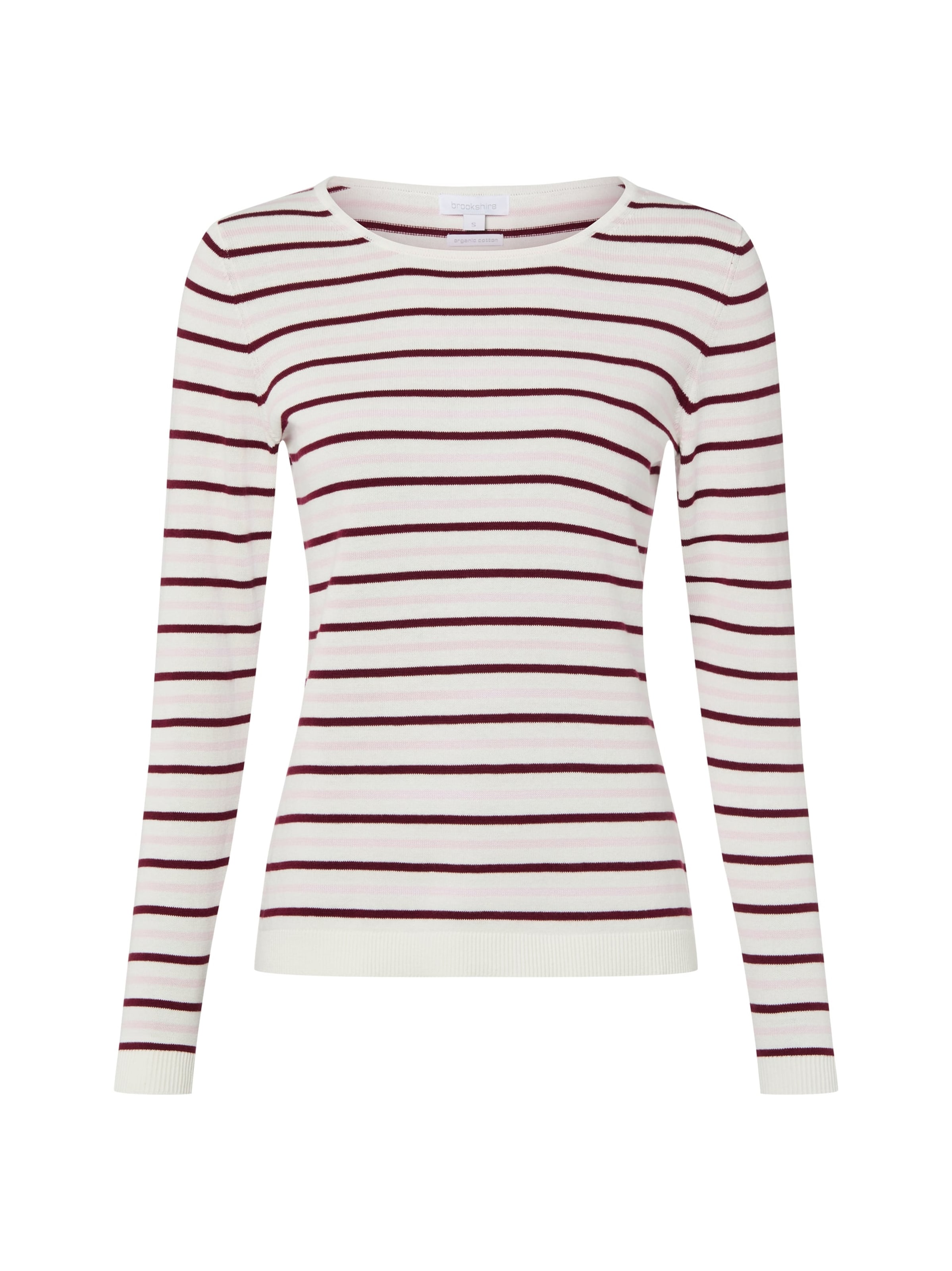 Brookshire Sweater in White: front