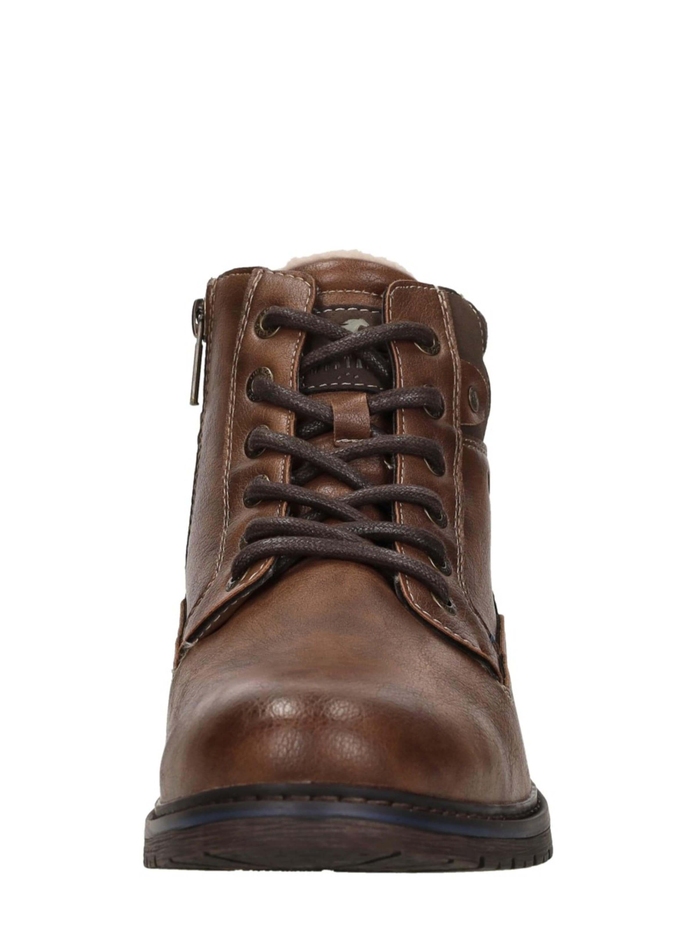 Bottes à lacets 'Veterschoenen Hoog' MUSTANG en marron