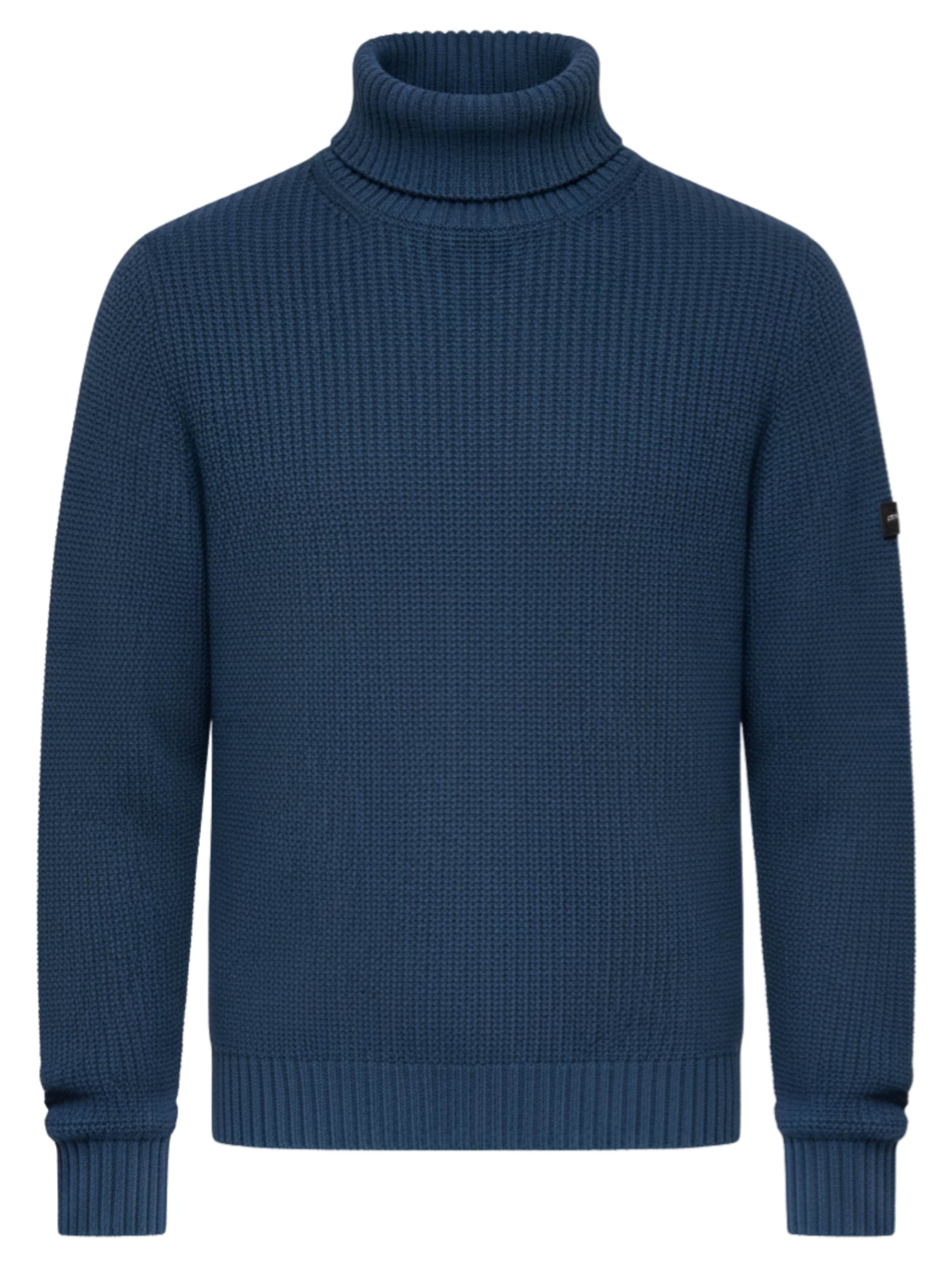 Ombre Pull-over 'SWTN-0163' en bleu marine, Vue avec produit