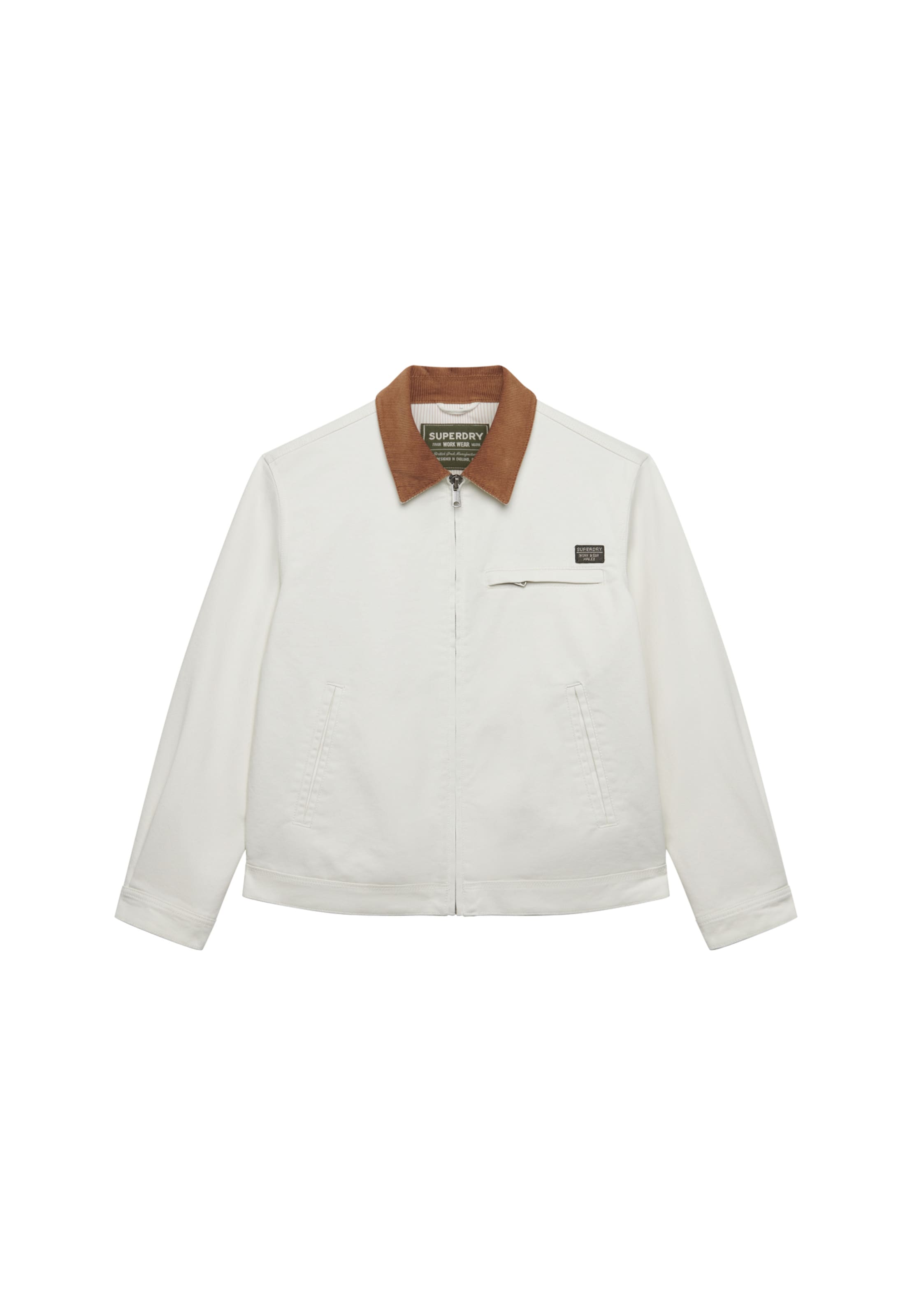 Superdry & Co Between-Season Jacket in White: front