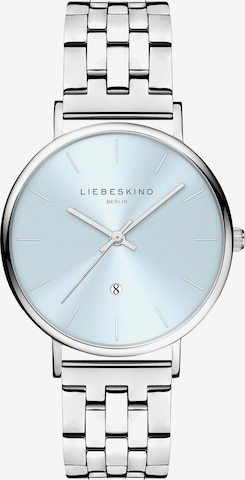 Montre à affichage analogique Liebeskind Berlin en argent : devant