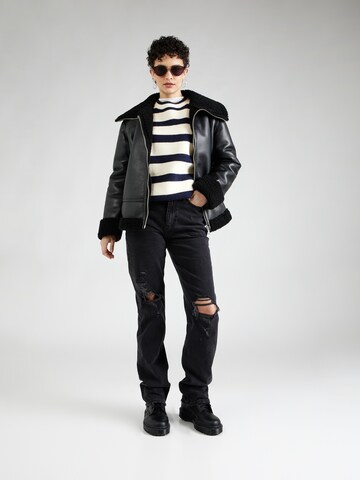 Regular Jean 'POPPY' River Island en noir