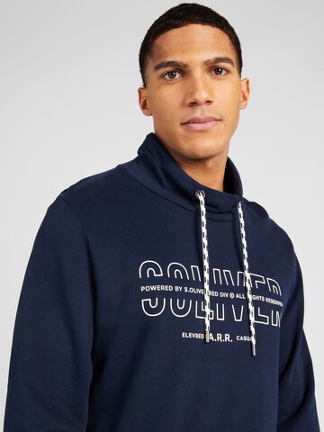 s.Oliver Sweatshirt in Blue