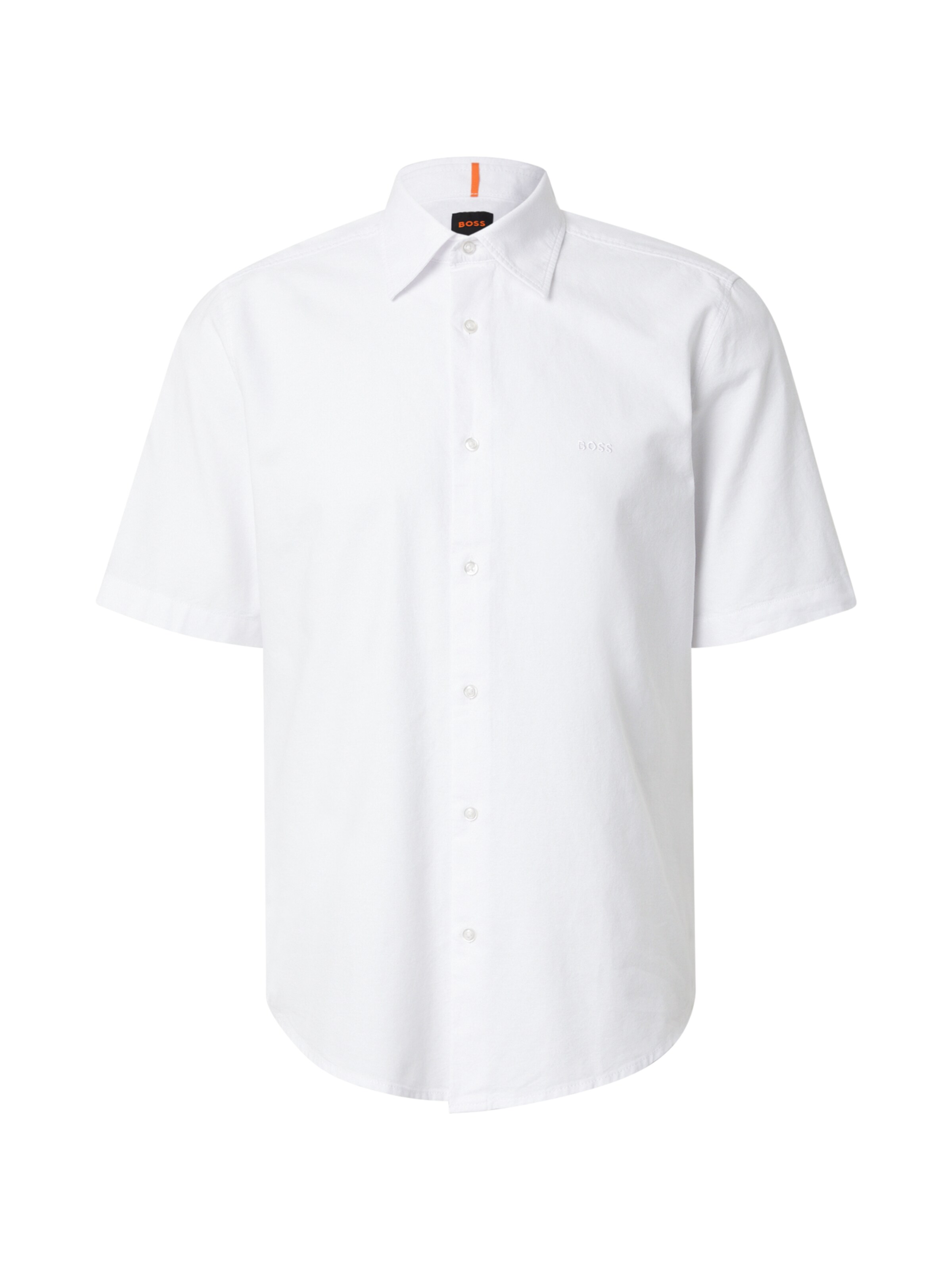 BOSS Regular fit Риза 'Rash' в бяло: отпред