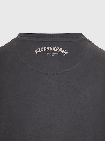Funky Buddha Sweatshirt in Grey