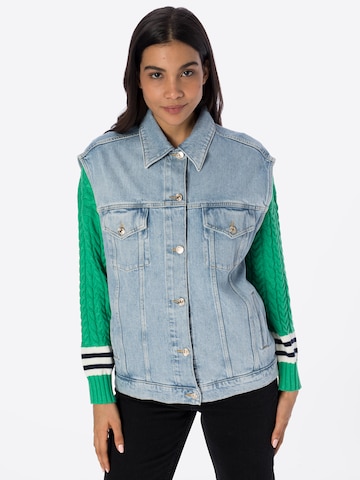 Gilet 7 for all mankind en bleu : devant