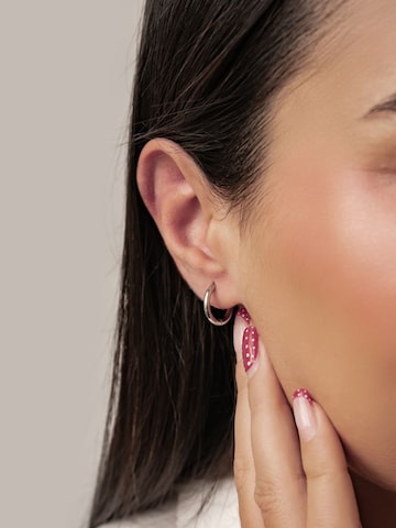 Hey Happiness Earrings 'Luna' in Silver