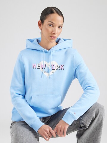 Tommy Jeans Свитшот 'NYC' в Синий: спереди