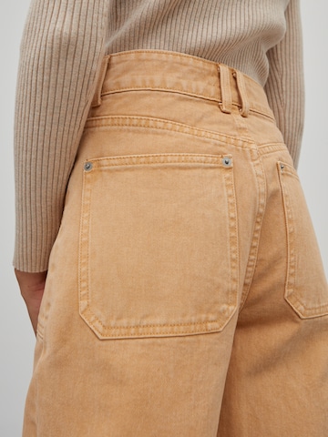 EDITED Wide Leg Jeans 'Susa' i beige