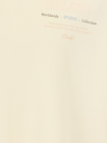 T-Shirt 'JJEURBAN EDGE STUDIO' Jack & Jones Plus en blanc