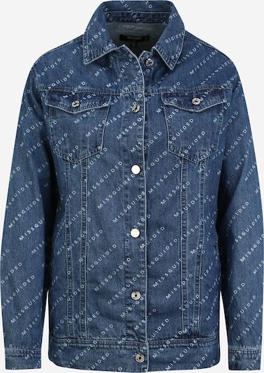 Missguided (Tall) Starpsezonu jaka zils džinss / balts, Preces skats