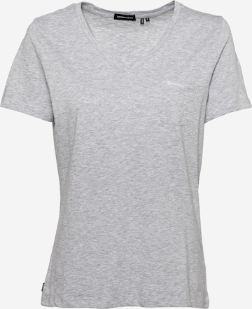 T-shirt Superdry en gris : devant