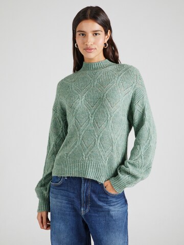 Pull-over ONLY en vert : devant