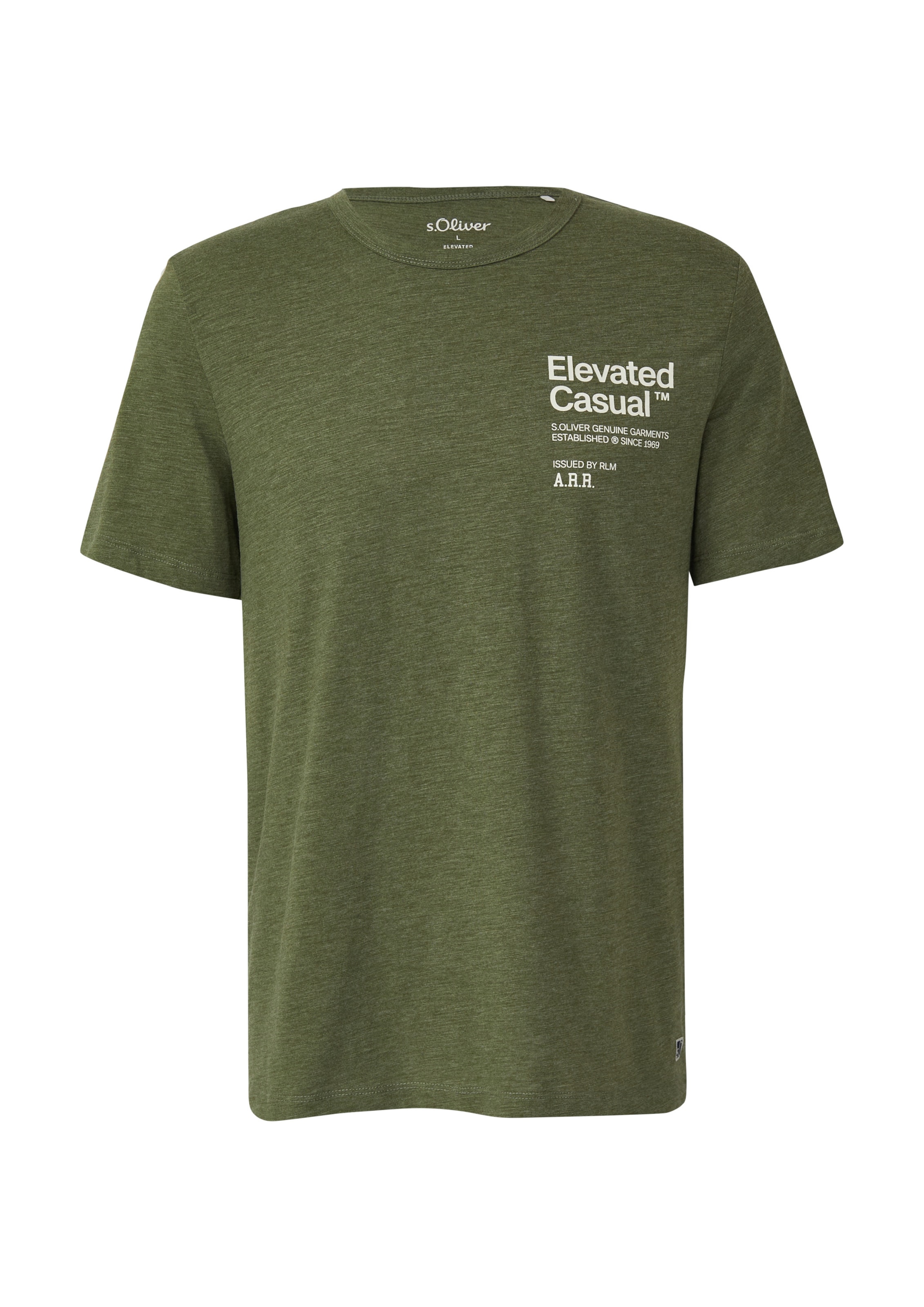 s.Oliver T-Shirt in Grün: Vorderseite