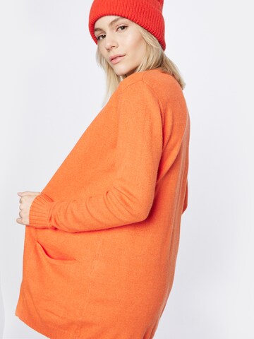 VILA Strickjacke 'Ril' in Orange