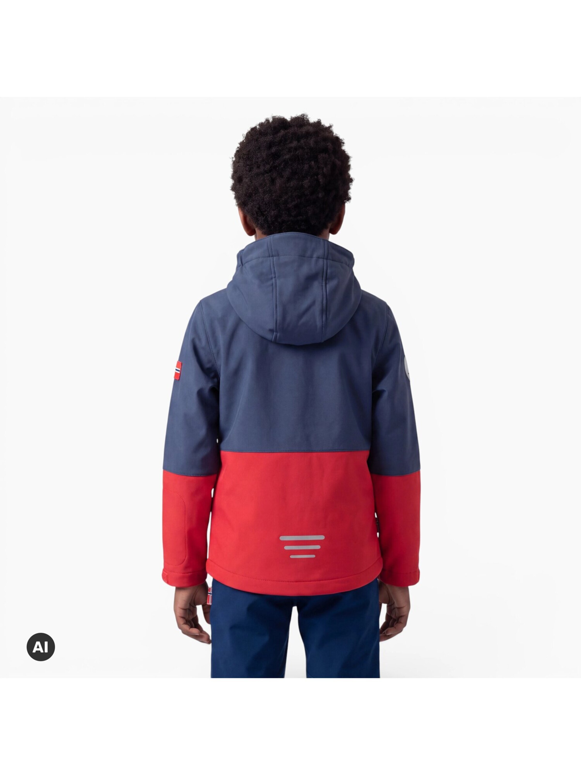 TROLLKIDS Outdoor jacket in Red