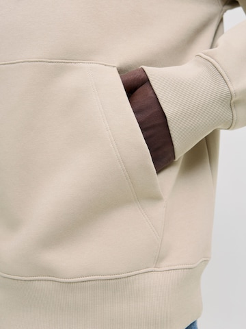 JACK & JONES Sweatshirt in Beige