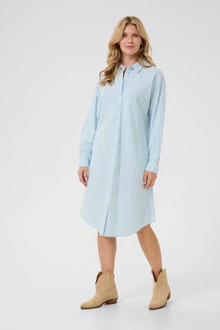 Cream Shirt Dress 'CRNadela' in Blue: front