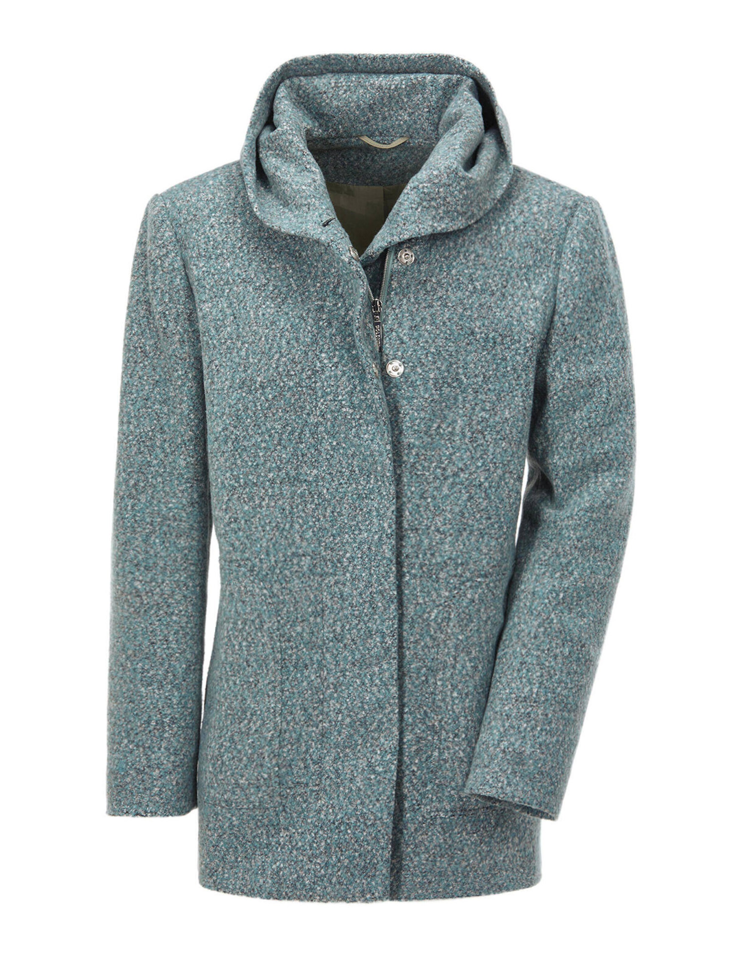 Goldner Übergangsjacke in Grün: Vorderseite