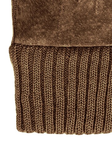 KESSLER Full Finger Gloves in Brown