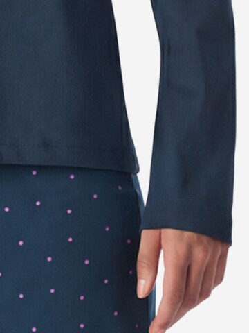 SCHIESSER Pyjama 'Casual Essentials'‌‌‌‌‌ in Blau