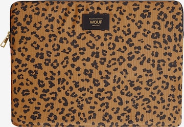 Wouf Laptoptas in Bruin: voorkant