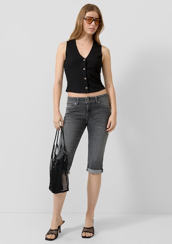 QS Slim fit Jeans ' CATIE ' in Grey