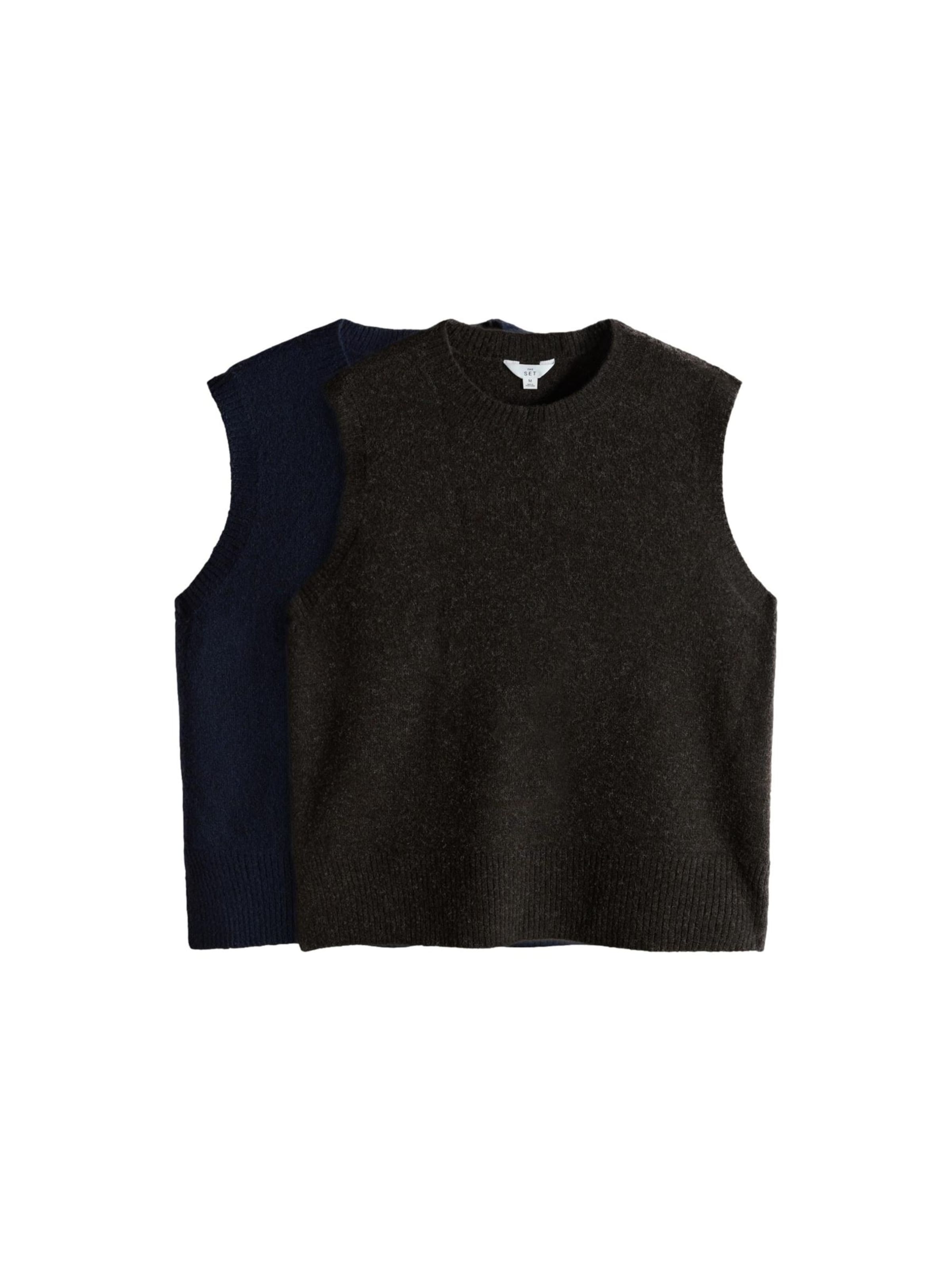 The Set Trui in Blauw: voorkant