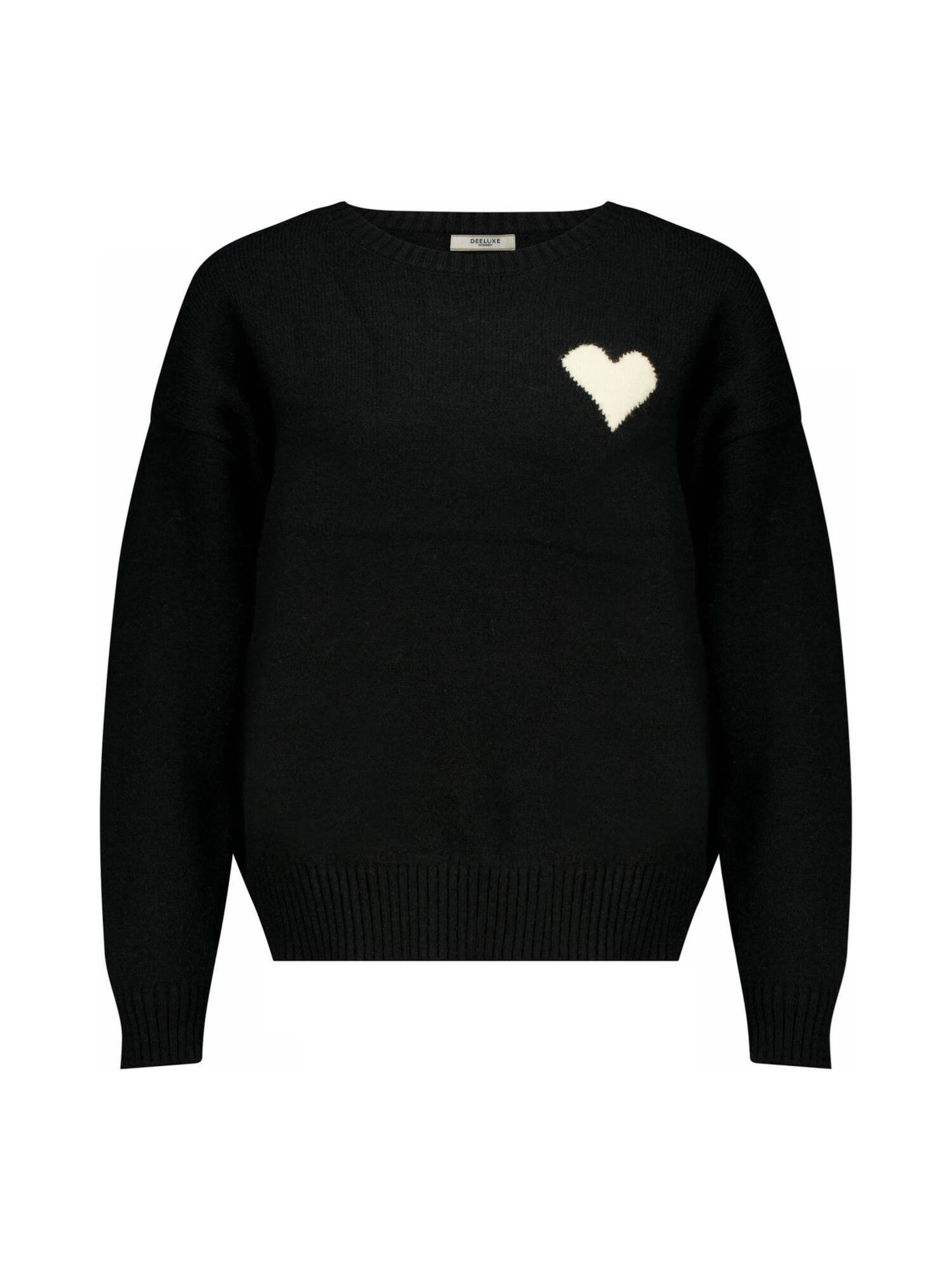 Deeluxe Pullover 'ADONIS' in Schwarz: Vorderseite