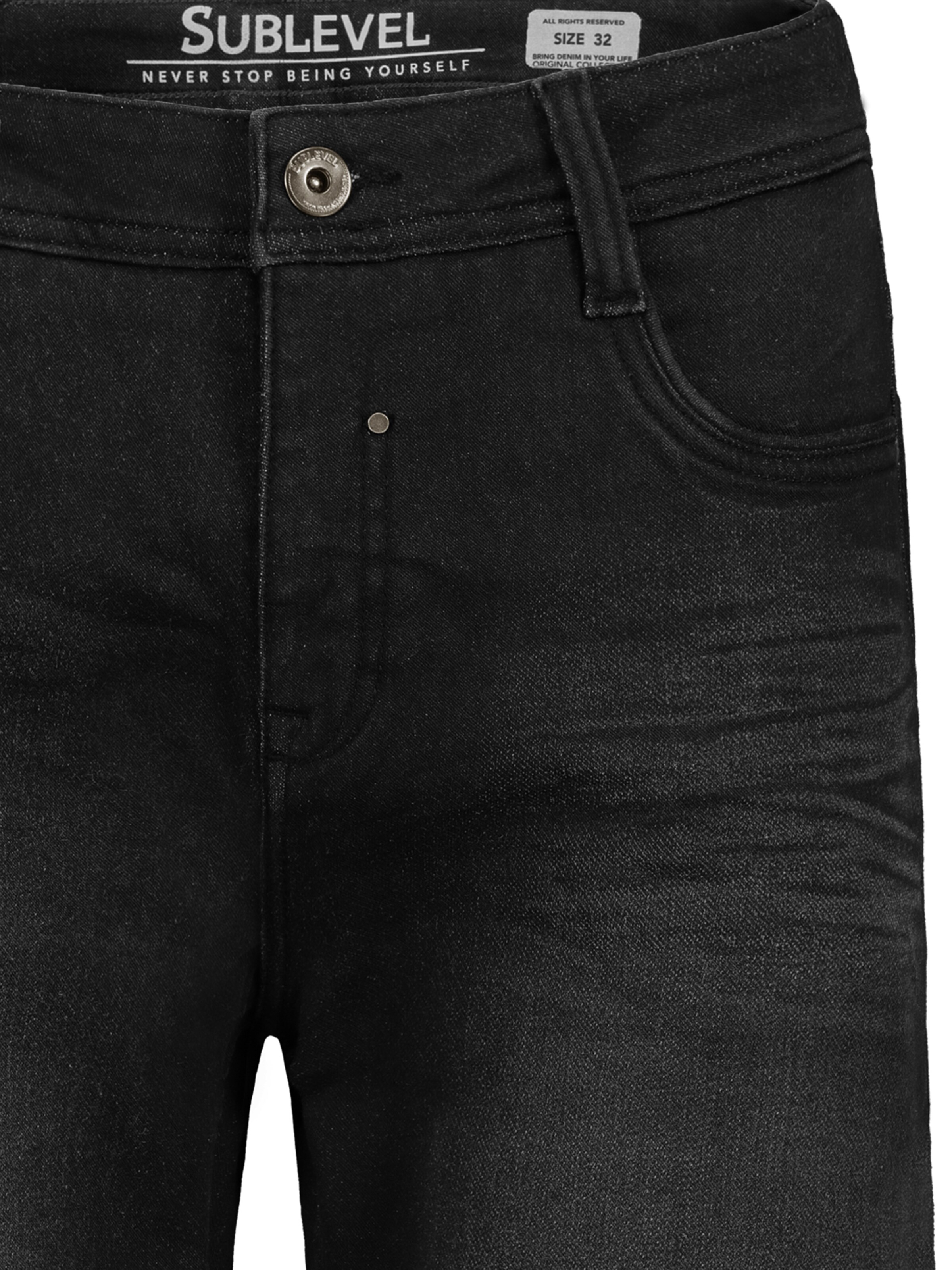 Sublevel Regular Jeans in Black