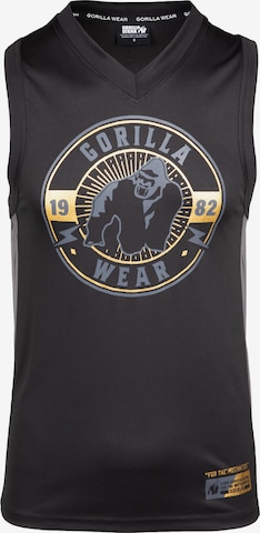 Gorilla Wear Shirt 'Orlando' in Zwart: voorkant
