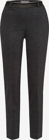 BRAX Regular Pleated Pants in Grey: front