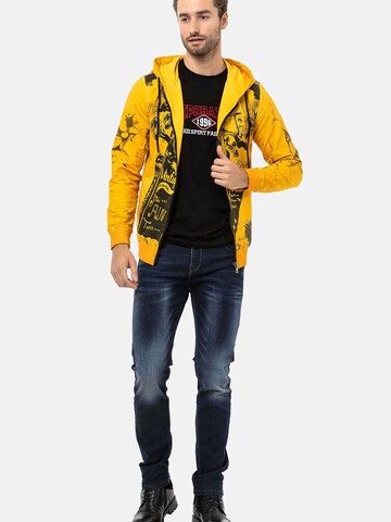 CIPO & BAXX Sweatvest in Geel