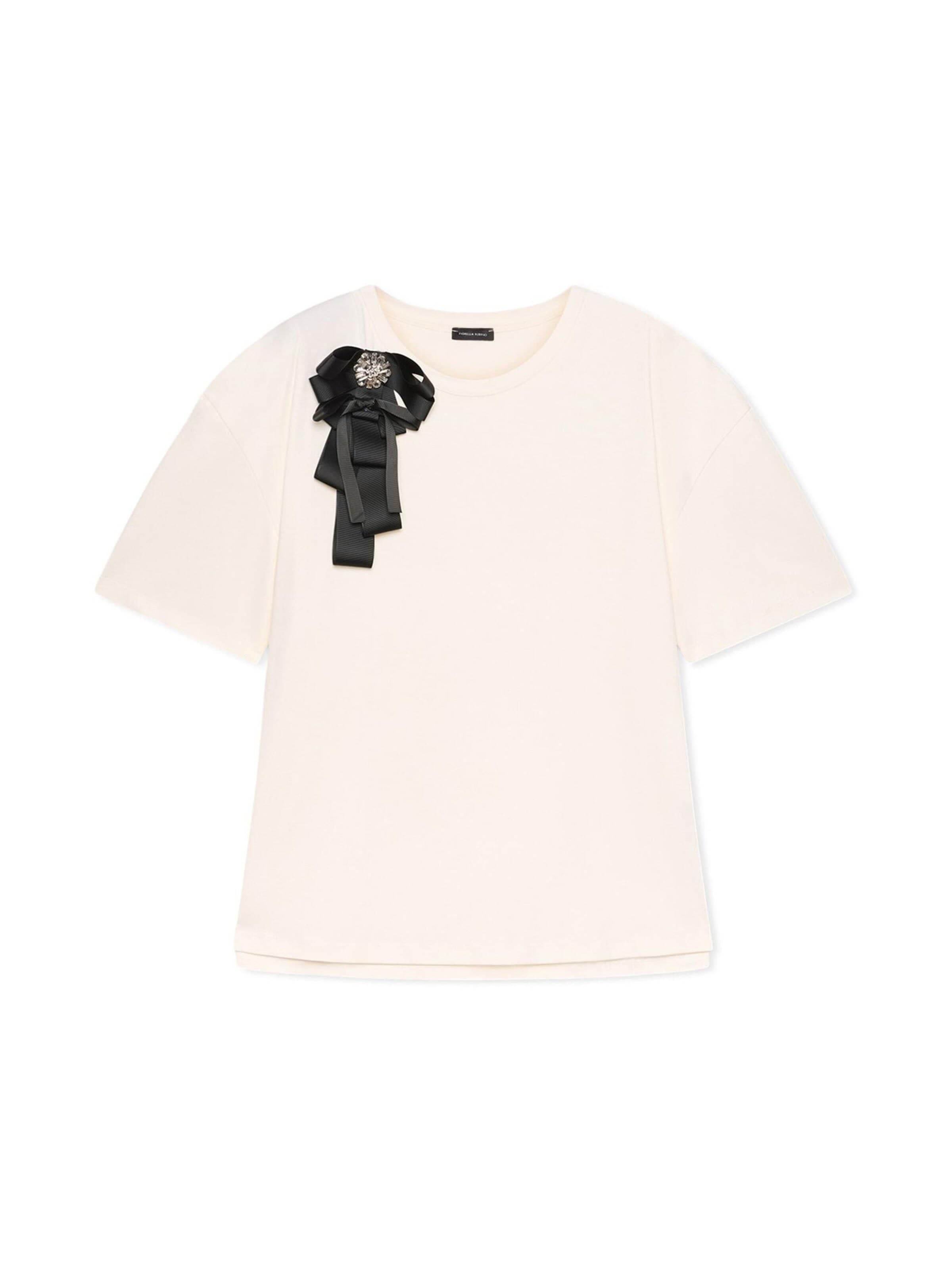 Fiorella Rubino Shirt in White: front