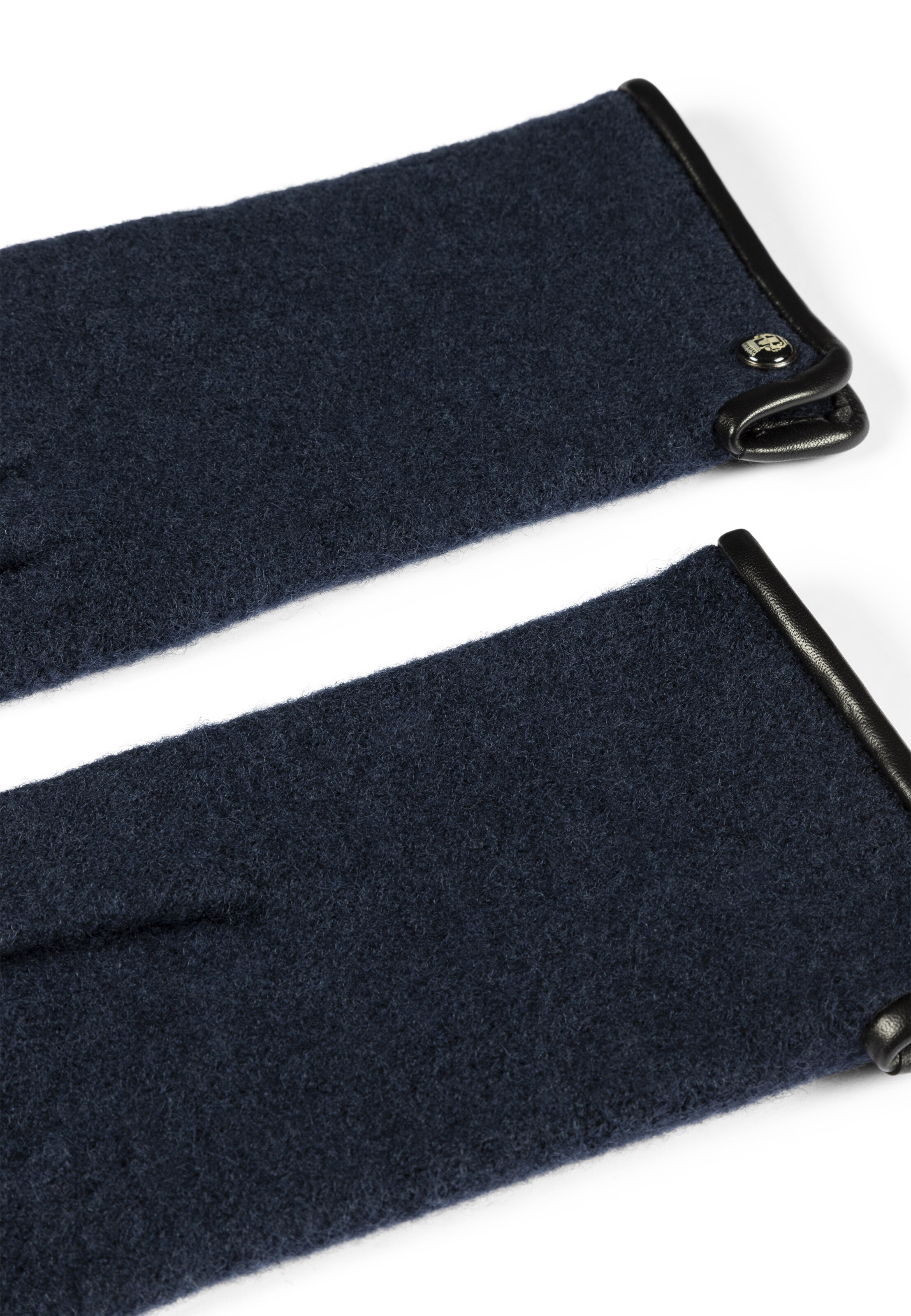 Roeckl Strickhandschuhe 'KLASSISCHER WALKHANDSCHUH' in Blau