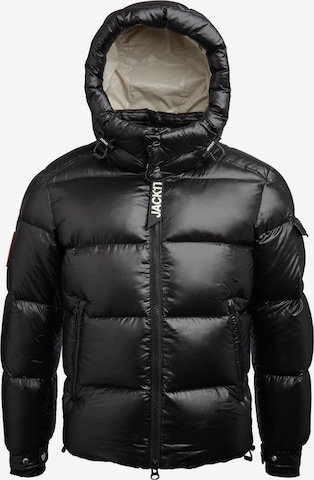 Giacca invernale 'EZ Slick Racer' di JACK1T in nero: frontale