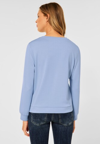 STREET ONE Sweatshirt in Blau