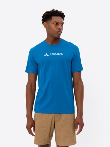 VAUDE Performance shirt in Blue: front
