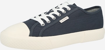 Baskets basses Calvin Klein en bleu : devant