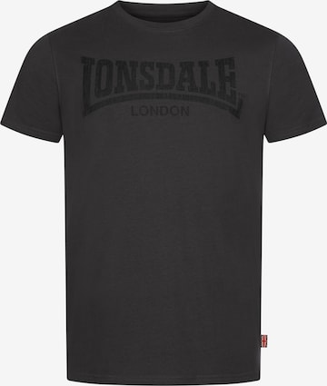 T-Shirt 'KAI ' LONSDALE en gris : devant