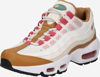 Nike Sportswear Sneakers laag 'Air Max 95' in de kleur Karamel / Pitaja roze / Wit, Productweergave