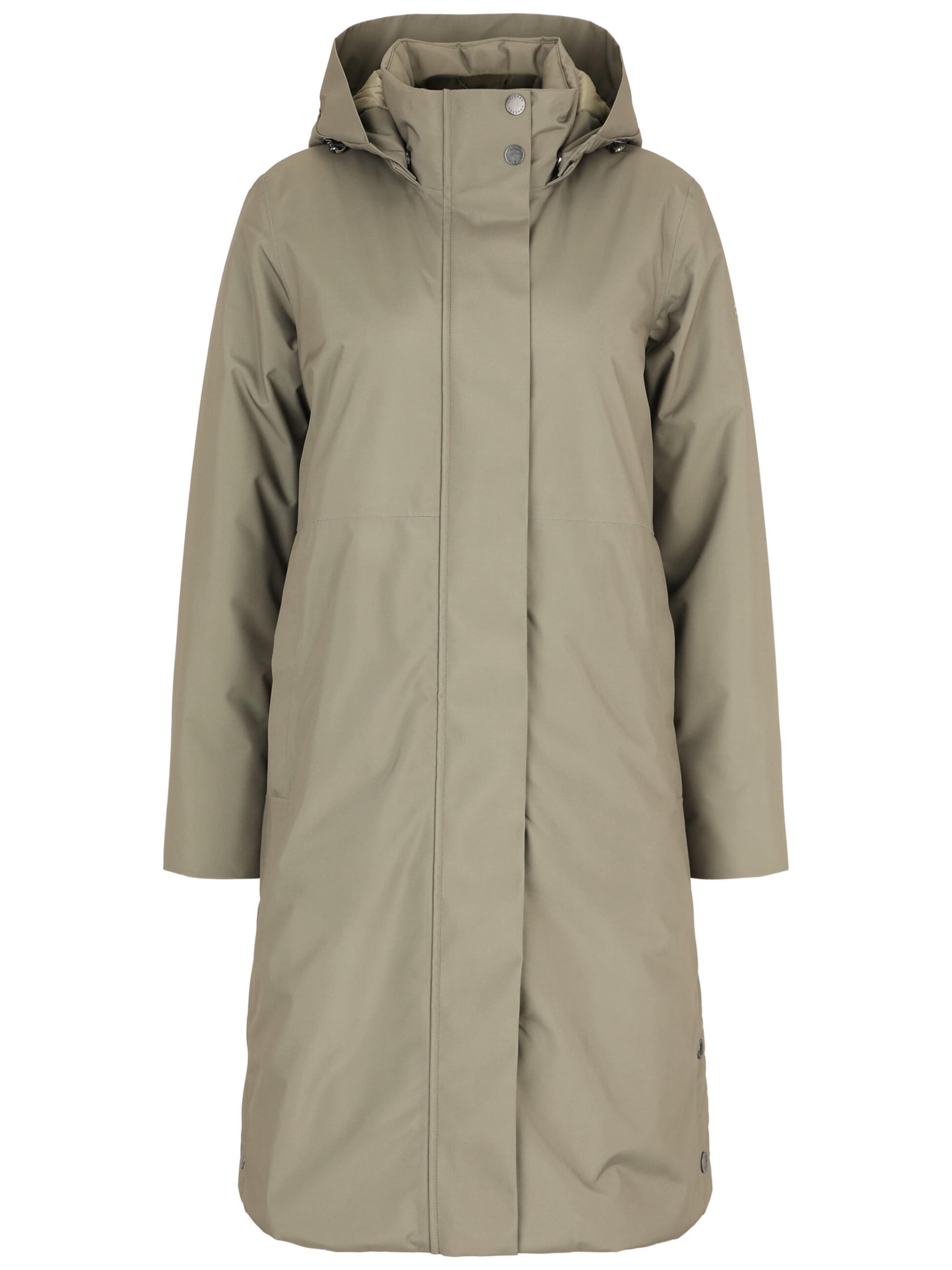 Manteau mi-saison 'FENJA' Covered en vert : devant